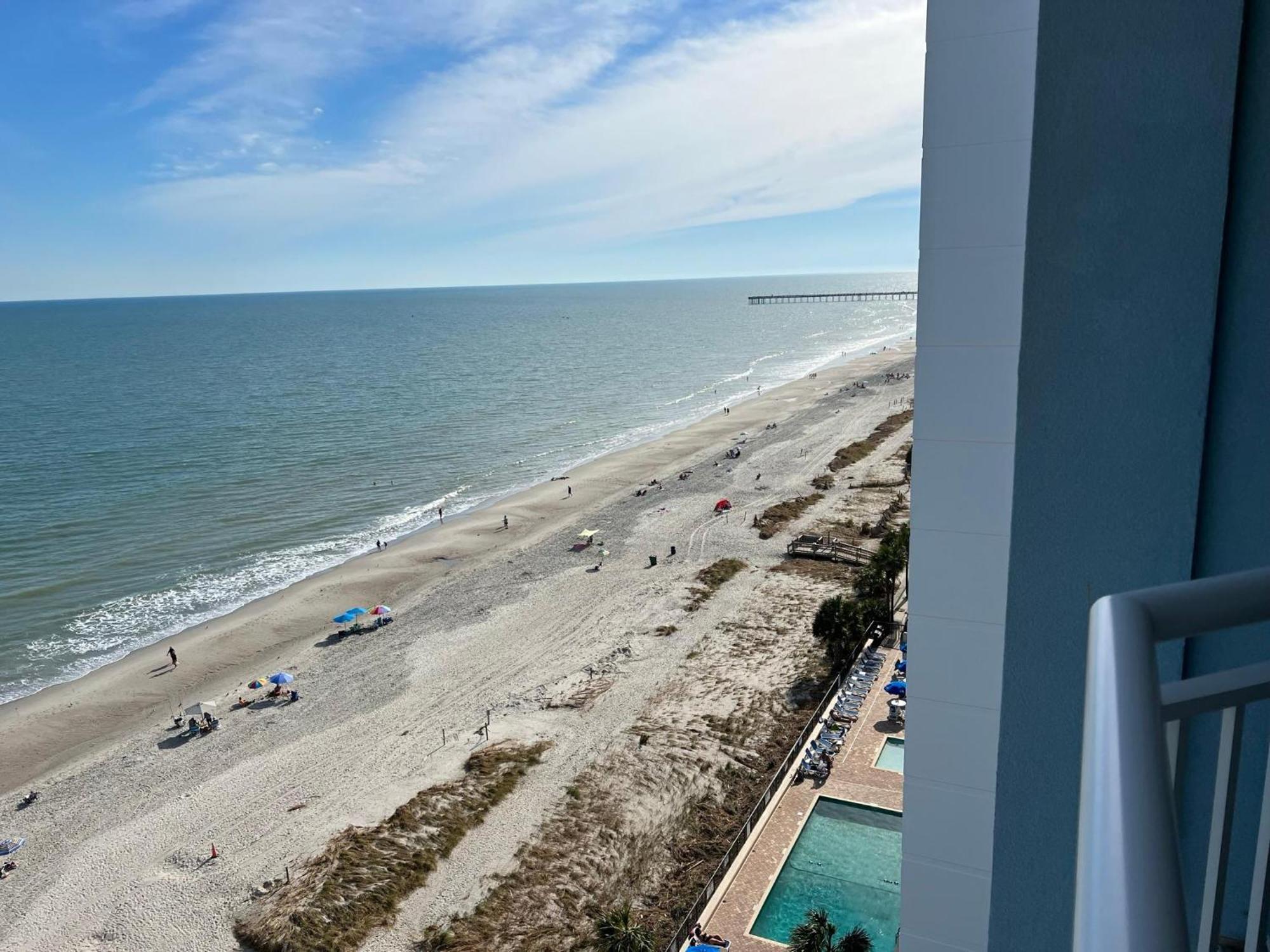 マートルビーチ 2501 S Ocean Blvd, 1109 - Ocean Front Sleeps 6ヴィラ エクステリア 写真